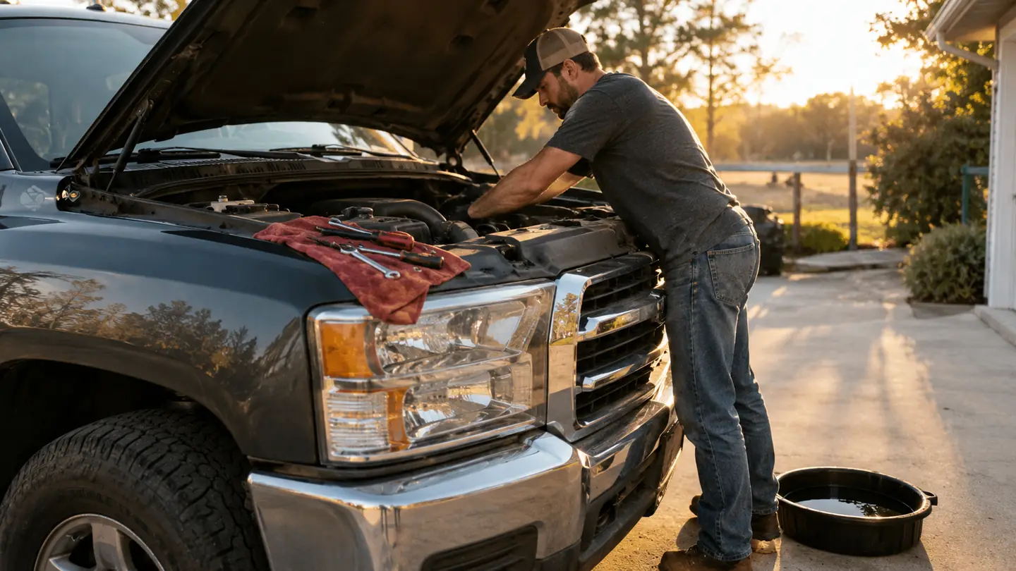 How to Change Oil in a Pickup Truck