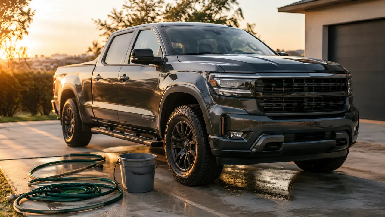 How to Wash a Pickup Truck Without Swirls